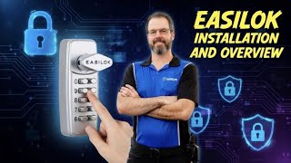 EASILOK Installation & Overview | The Mechanism-Based Pushbutton Storefront Door Lock Replacement