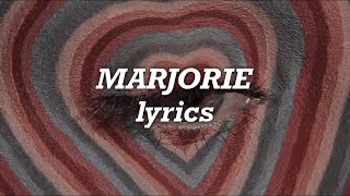 Video thumbnail of "Taylor Swift - Marjorie (Lyrics)"