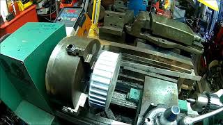 The Mystery Project - Part 16,  motor drive system, machining pulleys @dynoguy