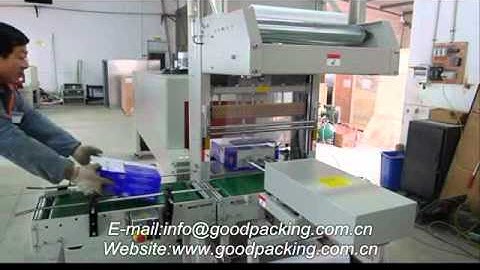 GH-6030A-Fully auto shrink wrapping machine for cartons.wmv