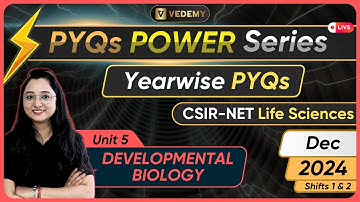 PYQ Power Series | Developmental Biology | Year-wise PYQs | CSIR June 2024 | Jyoti Kumari |