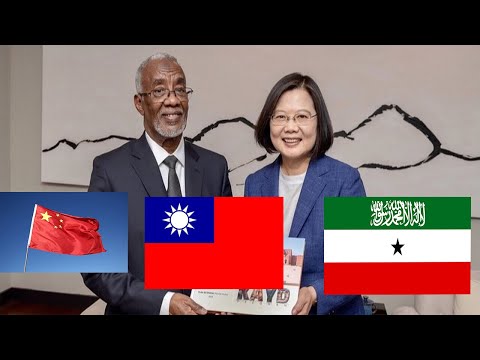 "Somaliland Waxay Diiday Dalab Uga Yimid Shiinaha Oo Ahaa In Ay Xidhiidhka U Jarto Taiwan".