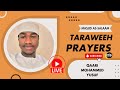 Taraweeh day 3 imam mohamed yusuf  masjid assalaam  ramadhan 20241445