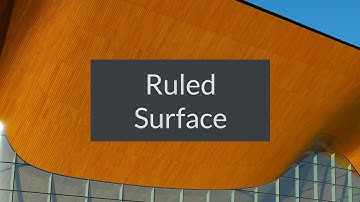 Ruled surface for beginners - How to design Kilden Performing art center