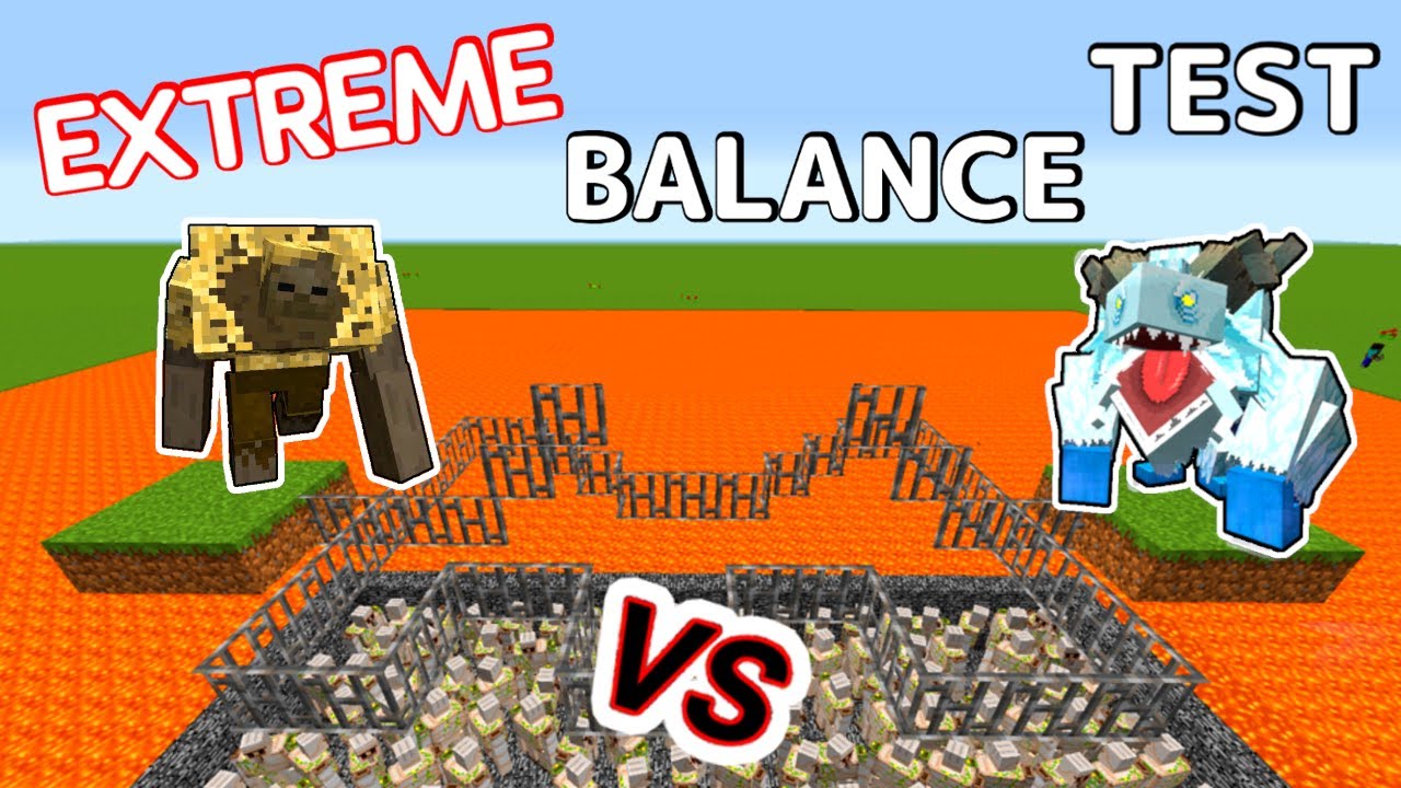MUTANT MORE vs. MOWZIE'S MOBS Part 2 ! Extreme Balance Test
