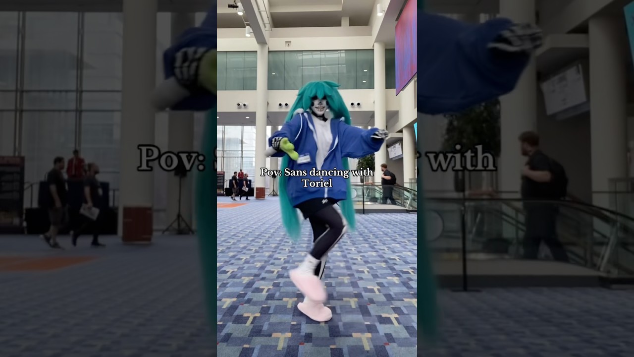 I headcanon they dance to vocaloid; Toriel duets would be so epic #cosplay #cosplayer #sanscosplay