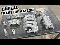 Making my 30 year old engine pieces look BRAND NEW.. (I've never heard of this technique!))