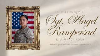 Celebrating the Life of Sgt. Angel Rampersad