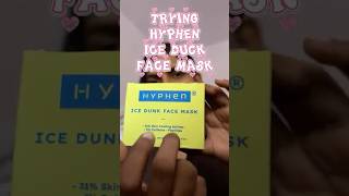 Hypen Duck face Mask Review #viralvideo #skincareessentials #shortvideo #brownskin #viralvideos