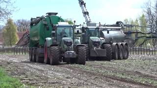 Case IH-Fendt-Marxen-Köckerling Teil 2 / Gülle 2017