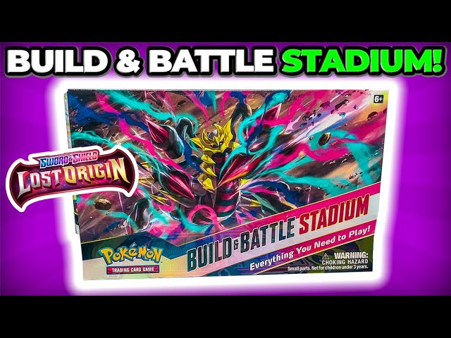 Pokemon TCG: Sword & Shield: Lost Origin Build & Battle Stadium