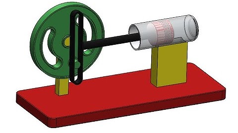 AUTODESK INVENTOR- SCOTCH YOKE MECHANISM.