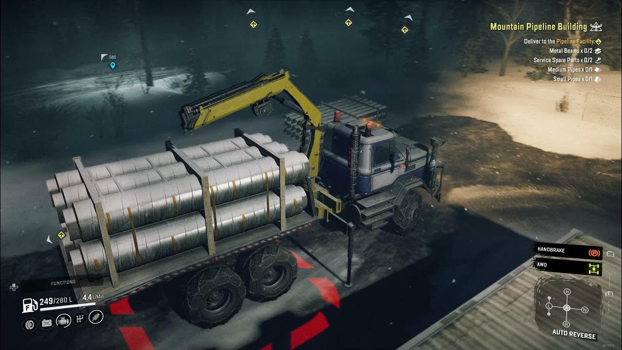 snowrunner winch bug 2 YouTube