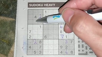 Why should you make this Heavy Sudoku puzzle? (with a PDF file) 05-10-2019 part 2 of 2