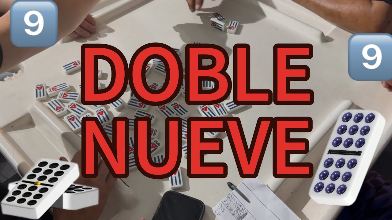 DOMINO DOBLE NUEVE9️⃣