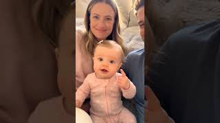 Baby Catches Mommy Kissing Daddy… Then Wants a Kiss Too! 🥹💋