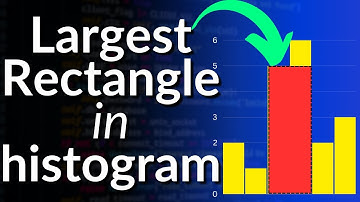 Largest Rectangle in Histogram: 84 - technical interview question