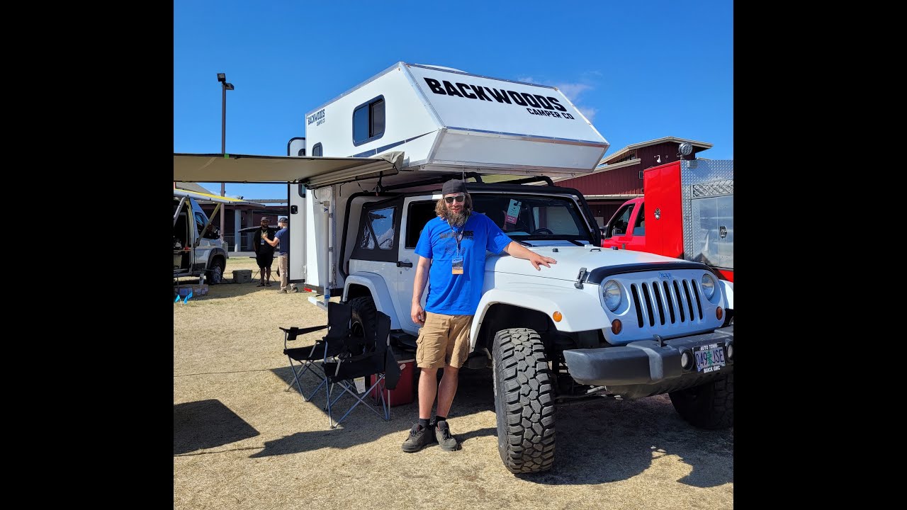 Backwoods Camper Adds King-Size Bed And More To Two-Door Jeep Wrangler