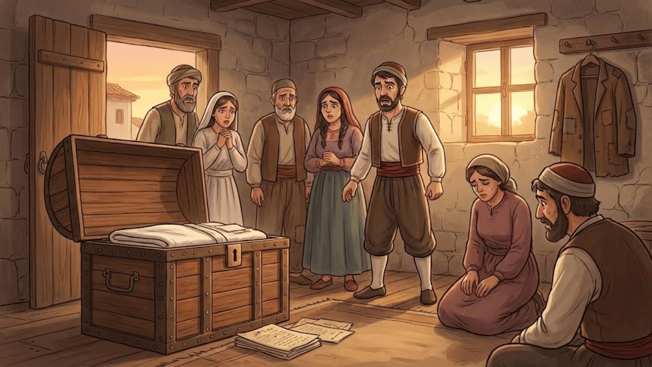 Pinti Dedikleri Adamın Sandığını Açtılar... İçinden Çıkan Şey Köyü Yıktı! | İbretlik Manevi Hikaye