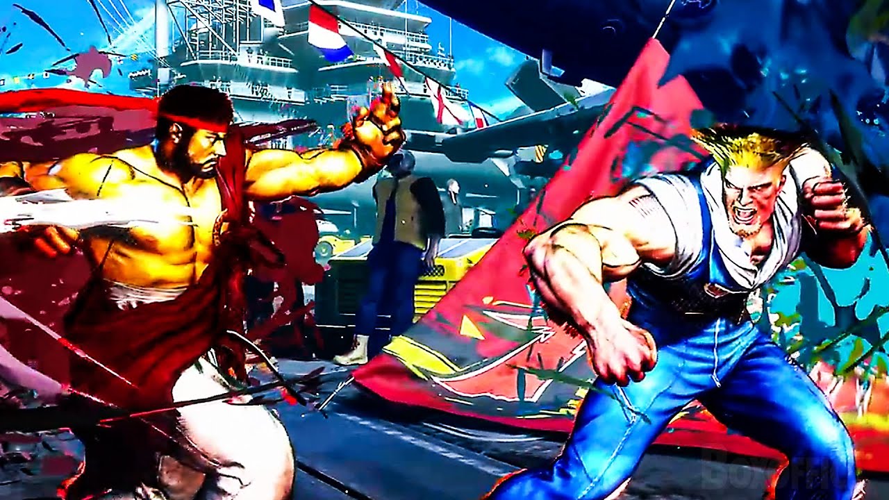 New Street Fighter 6 trailer shows off Guile versus Ryu and Luke - Polygon