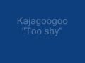 Kajagoogoo - "Too shy " (piano solo)