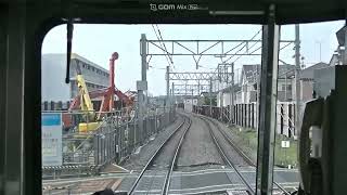 西武鉄道　久米川→所沢　前面展望　2403Fで自動放送版