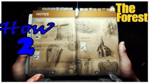 The Forest | HOW TO FIND All BLUEPRINTS | New Structures