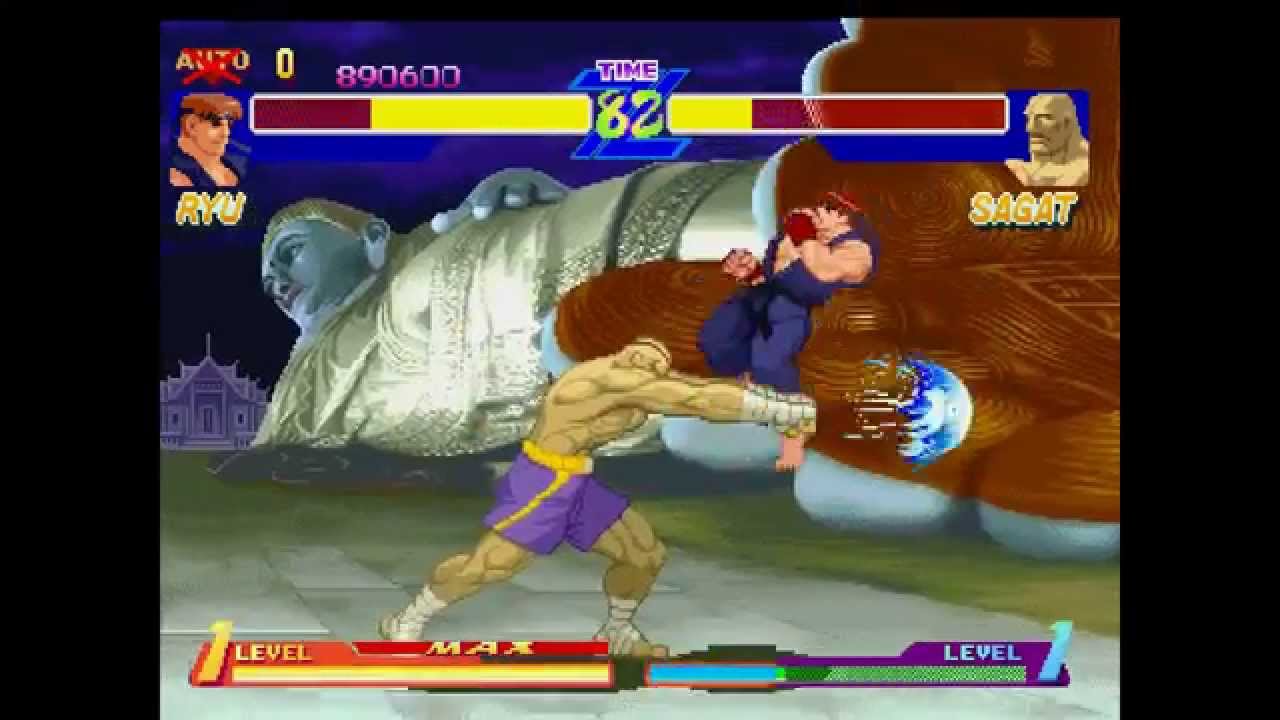 Street Fighter Alpha: Warriors' Dreams ... (PS1) Gameplay