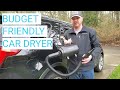 Budget Friendly Car Dryer