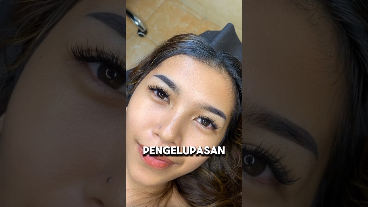 kenapa sulam alis mengelupas??? 