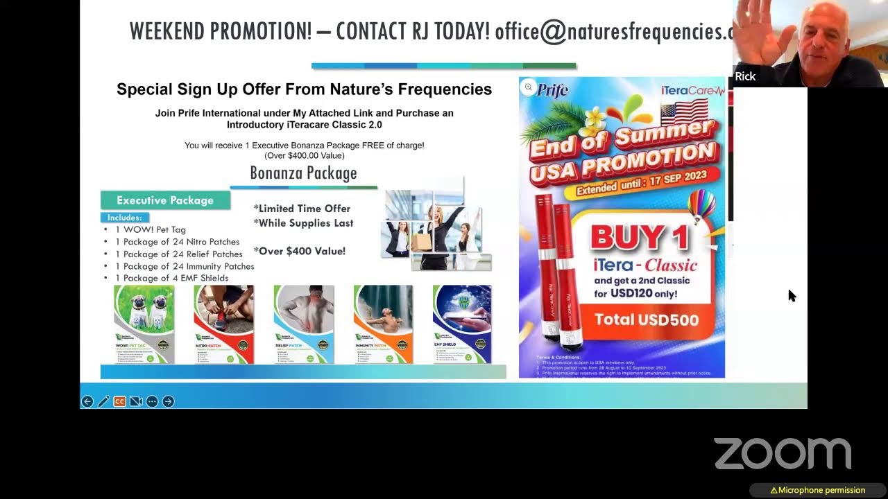 EMF Renew iTerra Care Wand