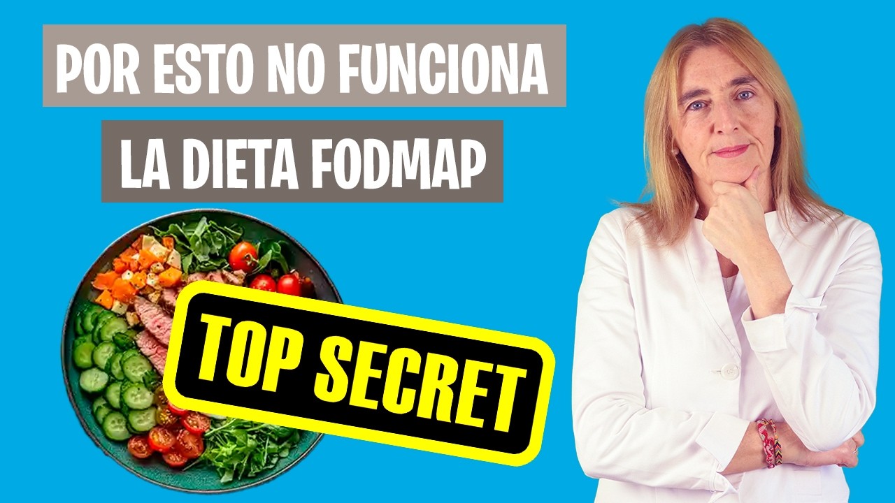 Por ESTOS MOTIVOS FALLA tu DIETA FODMAP | Errores comunes al hacer dieta FODMAP | Nutrición clínica
