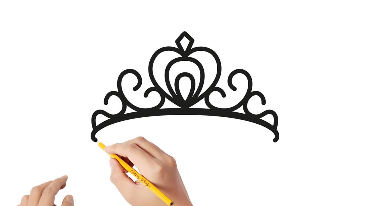 Cómo dibujar una corona de princesa | Dibujos sencillos - thptnganamst.edu.vn