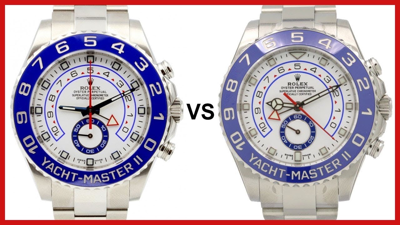 NEW 2017 Rolex Yacht-Master II vs OLD 