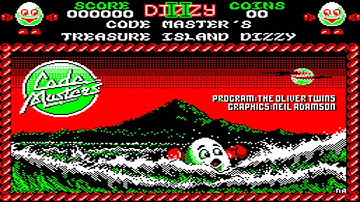 [Amstrad CPC] Dizzy II - Treasure Island Dizzy - Longplay