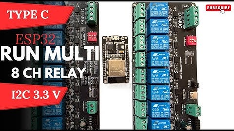 8-Channel I2C Relay Board Explained | Dual Power, ESP32 3.3V Demo & Multi-Board Control!