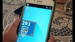 WE REACHED  350 on Basketball frvr!!!!!!!!!! 😱 😱  😱  😱 NEW WORLD RECORD 🌎 screenshot 4