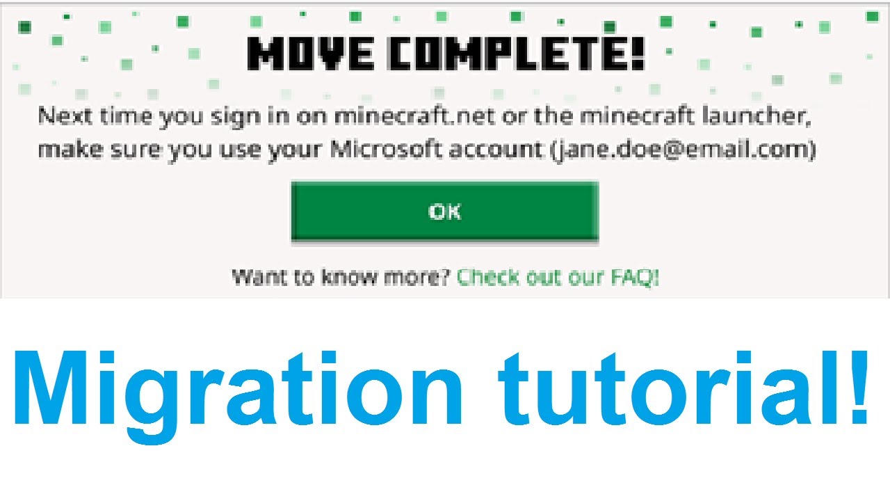 How To Migrate Your Minecraft/Mojang Account! - YouTube