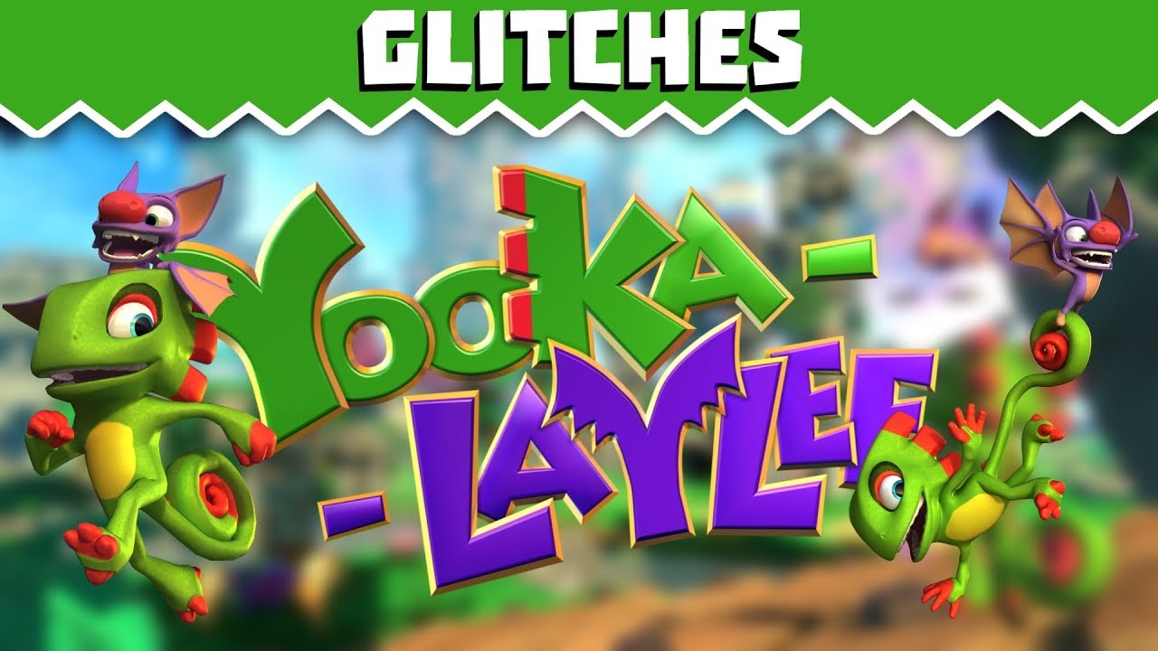 Glitching Is Art Episode 01 – Yooka Laylee and the Impossible Lair –  Glitching Is Art