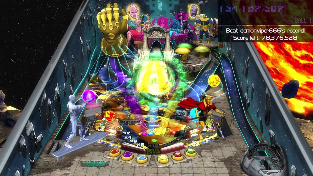Zen Pinball 2 - Infinity Gauntlet | Power of a God Trophy PS4