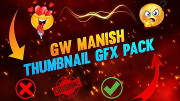 GW MANISH THUMBNAIL PACK | FREE THUMBNAIL PACK FOR FREE FIRE | GW MANISH | GW MANISH THUMBNAIL | TCG