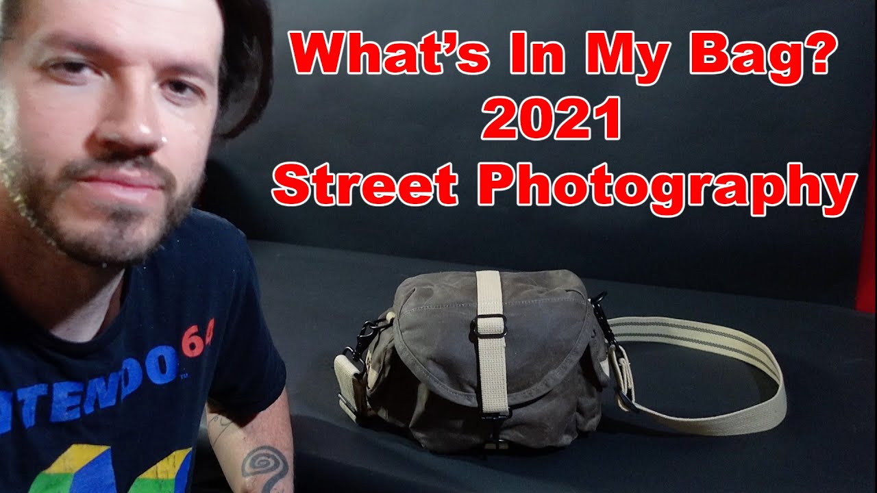 What's In My Bag? 2021 Street Photography (Domke F8 with x100v or Leica setup)