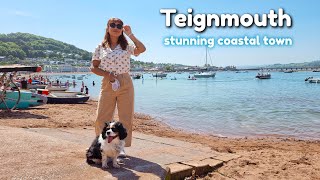 Exploring Seaside Town of Teignmouth on a Perfect Summer Day