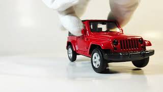 Масштабная модель автомобиля JEEP WRANGLER в масштабе 1:32