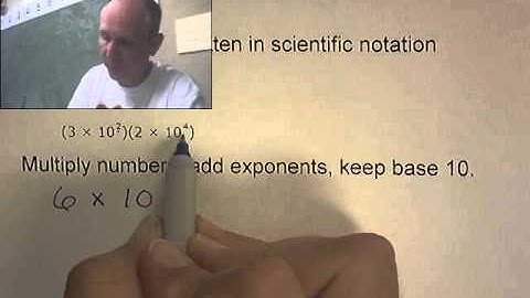 BARRE Alg W.3 Multiply numbers written in scientific notation