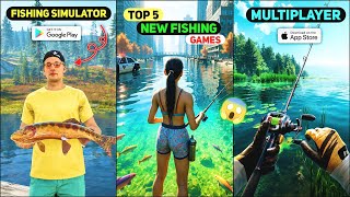 Top 5 Best Realistic Fishing Simulator Games for Android & iOS 2026 | Multiplayer Fishing Simulator