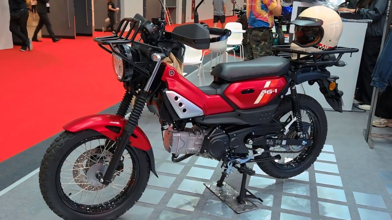 2026 VERSION YAMAHA ADVENTURE BIKE - PG1 RED WALKAROUND