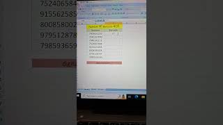 Excel Mein Number Ko barcode mein | can easily change numbers into barcodes in Excel