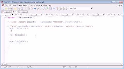 jQuery Tutorial - 146 - Droppable