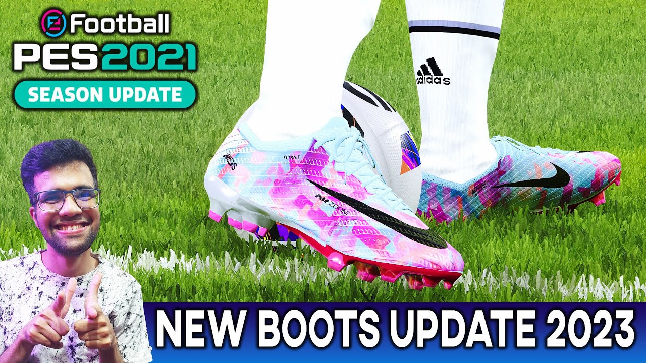 PES 2021 NEW BOOTS FEBRUARY UPDATE 2023 YouTube